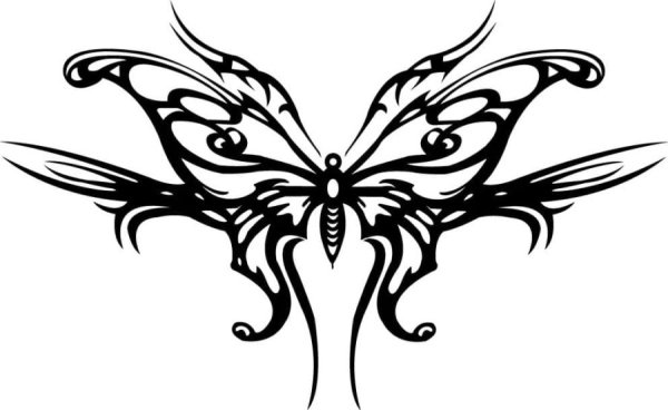 Тату дракон маленький