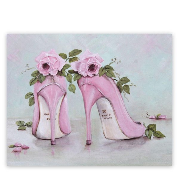 Цветы в туфле