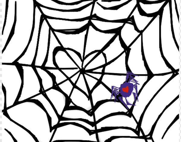 Рисование паутины