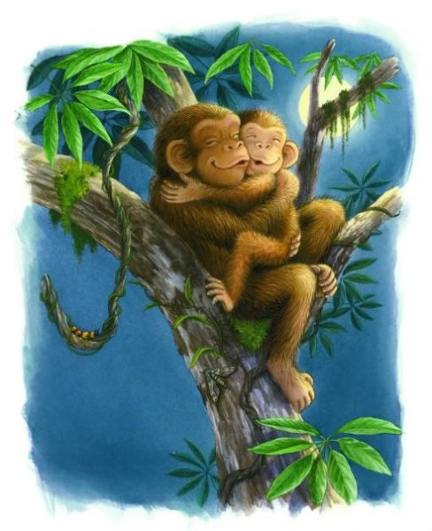 Обезьяна для детей