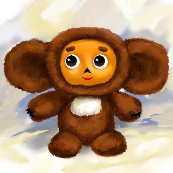 Чебурашка рисунок