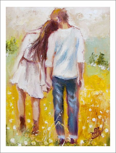 Картина счастливой пары