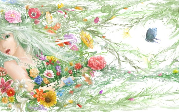 Пейзаж акварелью