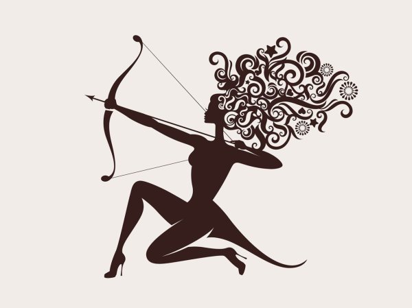 Стрелец рисунок карандашом