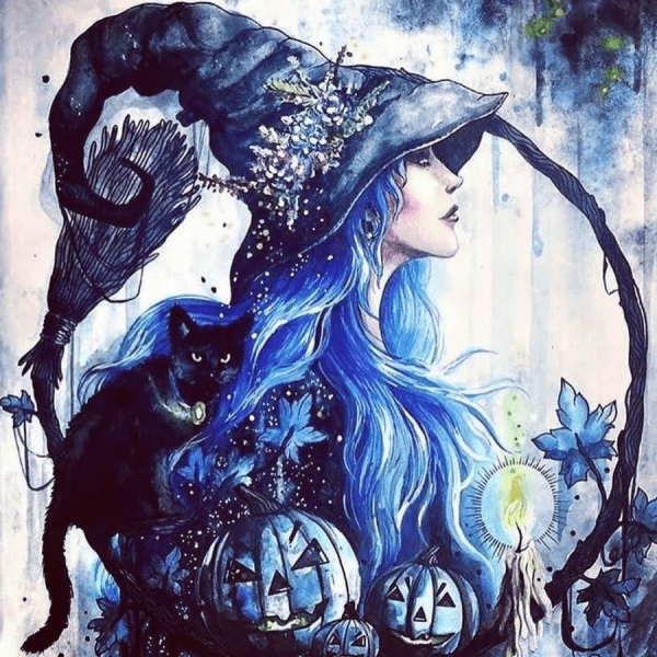 Tanya Shatseva ведьма с котом