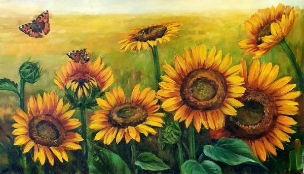 Эрин Хэнсон Подсолнухи