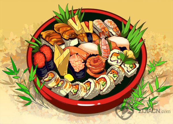 Роллы аниме