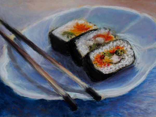 Японская кухня живопись