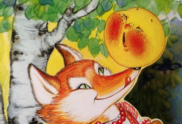 Колобок иллюстрации