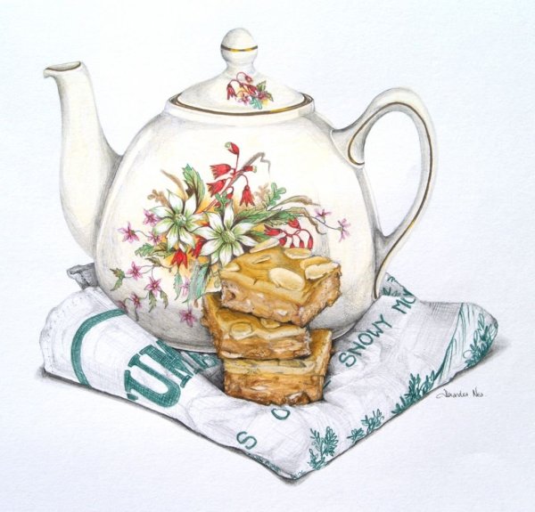 Чайник рисунок