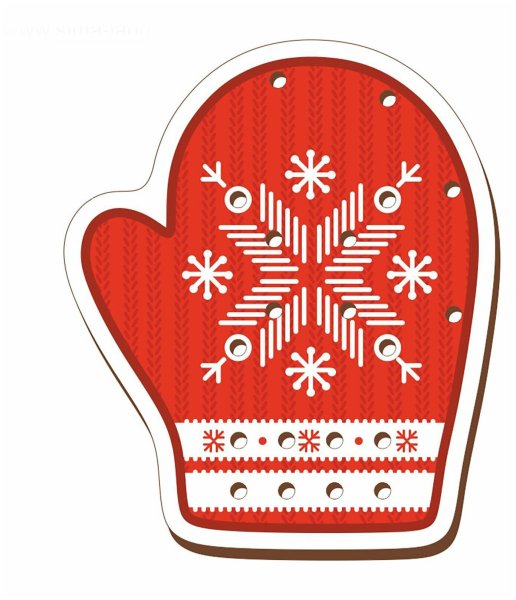 Варежки рисунок