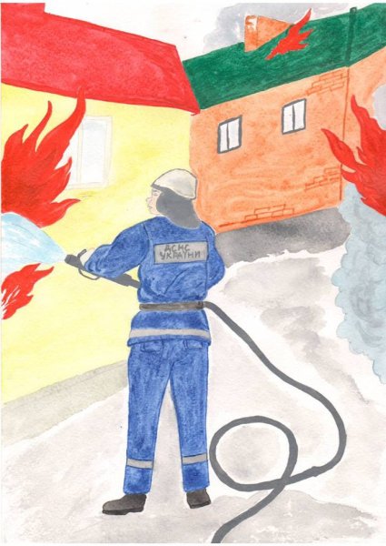 Рисунок на тему МЧС