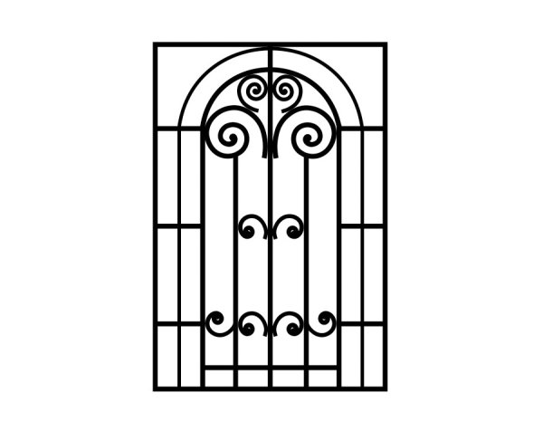 Кованые решетки эскизы