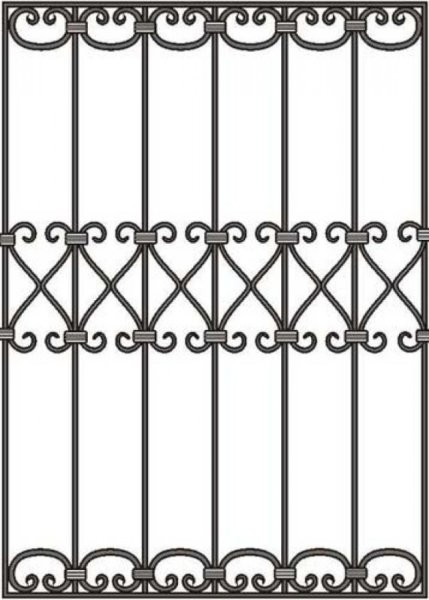 Кованые решетки