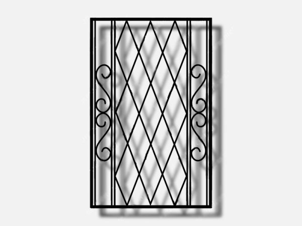 Кованый забор