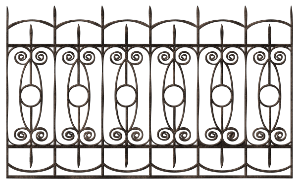 Эскиз декоративной решетки