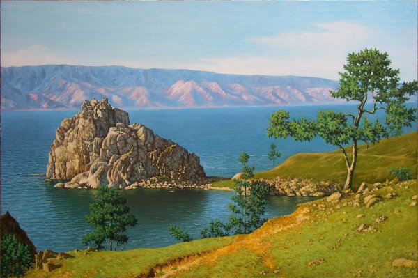 Картины художников озеро Байкал