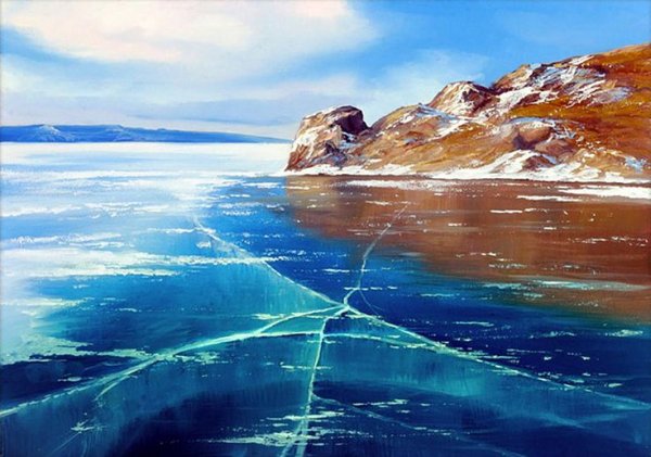 Сергей Белов Байкал живопись