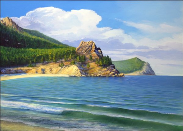 Художник Сергей Белов Байкал