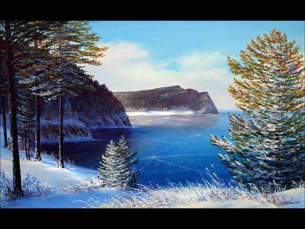 Художник Сергей Белов Байкал