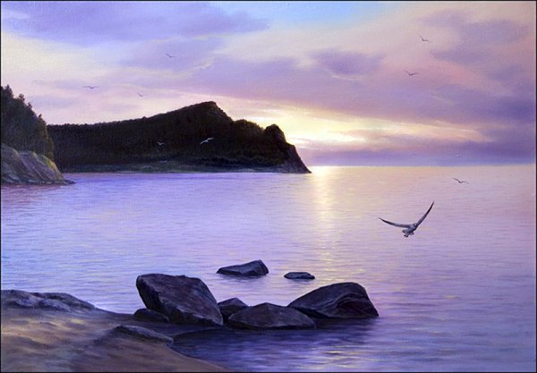 Байкал для рисования