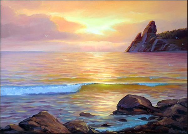 Художник Сергей Белов Байкал