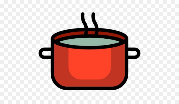 Кастрюля без крышки рисунок без фона