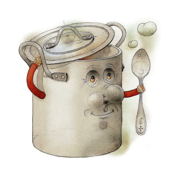 Кастрюля из сказки Федорино горе