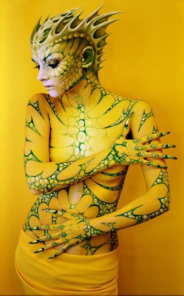 Боди арт Вадим Кукшинов