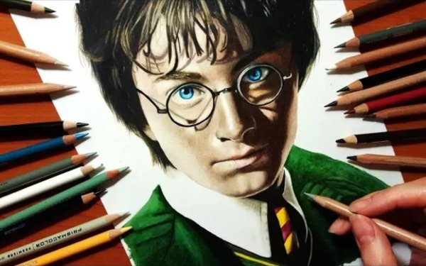 Гарри Поттер для срисовки