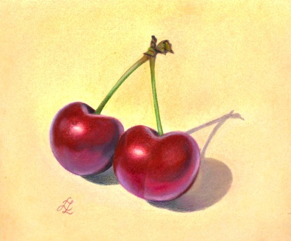 Рисование вишни