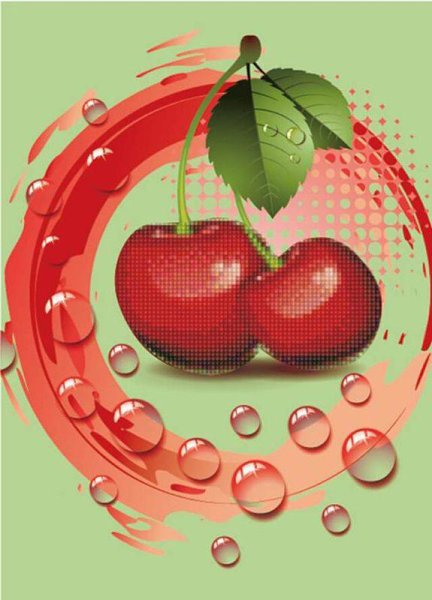 Алмазная вышивка Вишенка