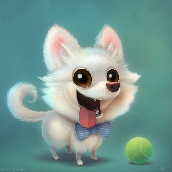 Милые арты животных