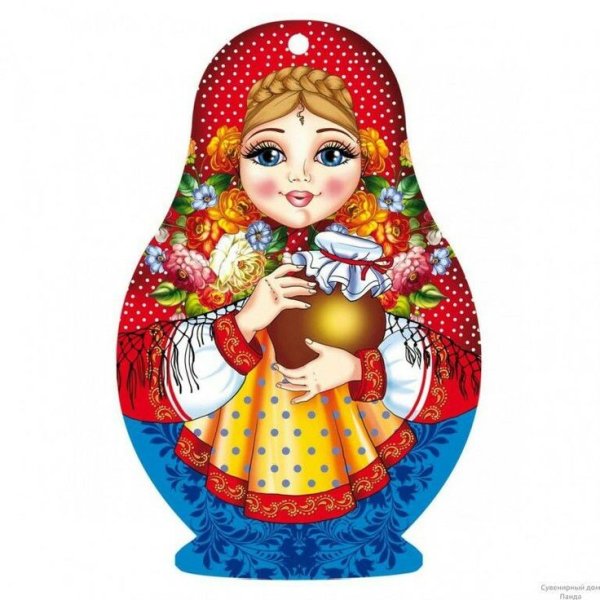 Матрешка с блинами