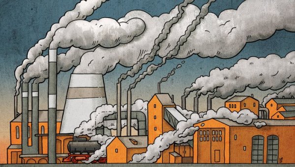 Завод рисунок