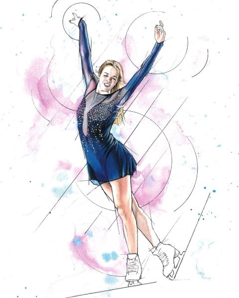 Арты фигуристов