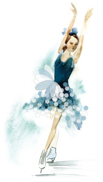 Изображение фигуристки