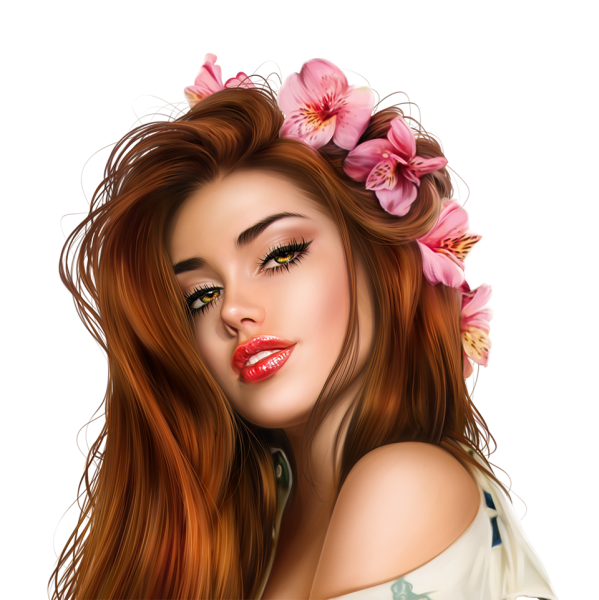 Лицо девушки иллюстрация