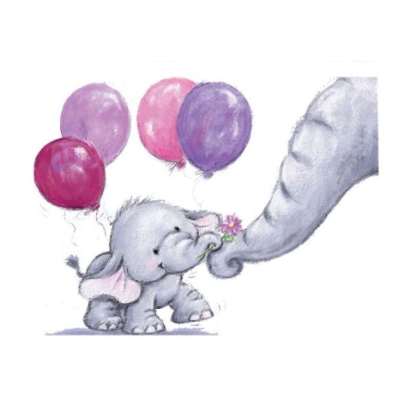 Слоненок карандашом