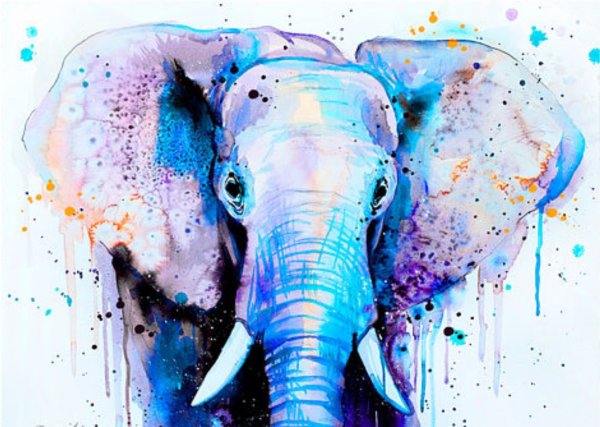 Слоник с подарком