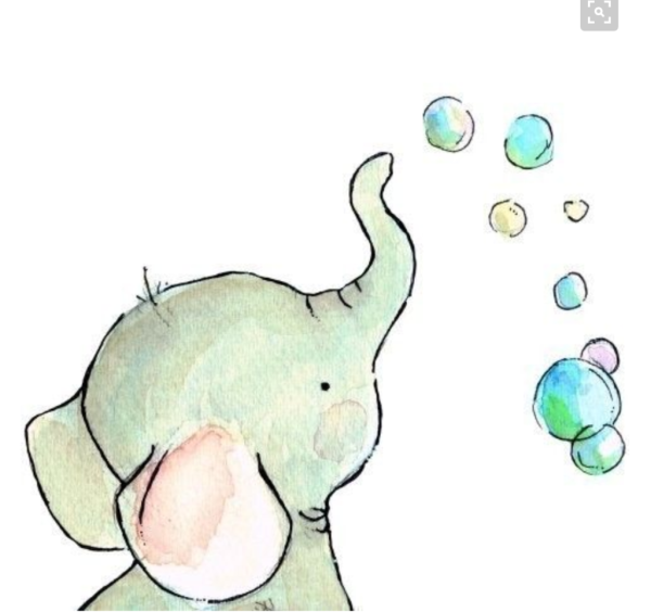 Открытки слоники