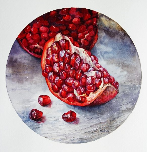 Арт граната jivopis