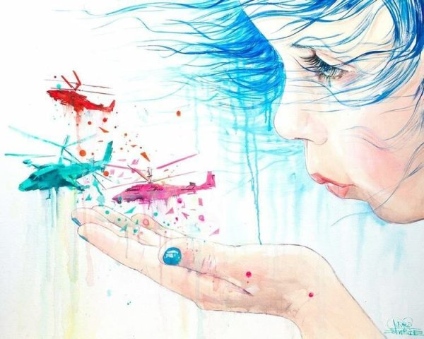 Лора зомби художница