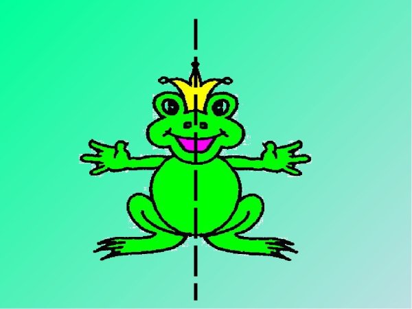 Центральная симметрия квадрата построение