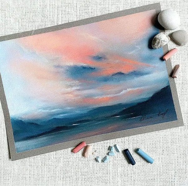 Уроки рисования пастелью для начинающих