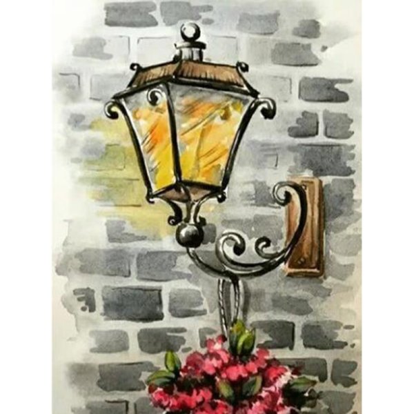 Фонарь рисунок