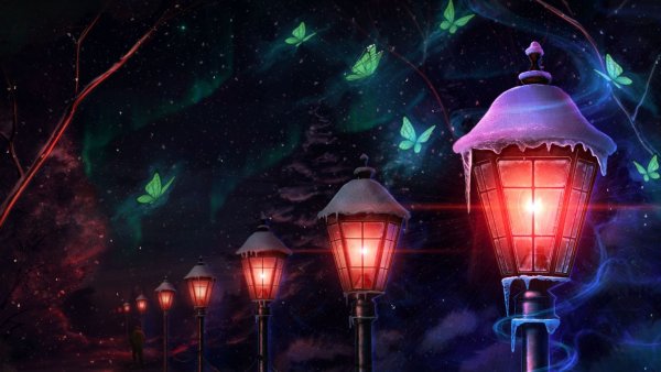 Старинный фонарь