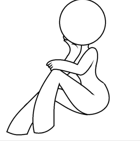 Позы для рисования по плечи