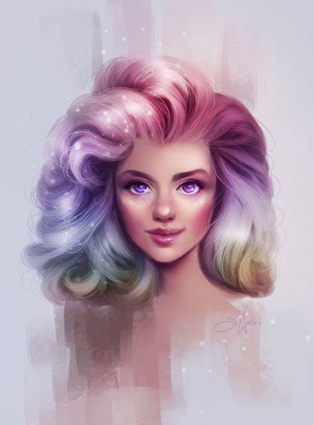 Прически арт