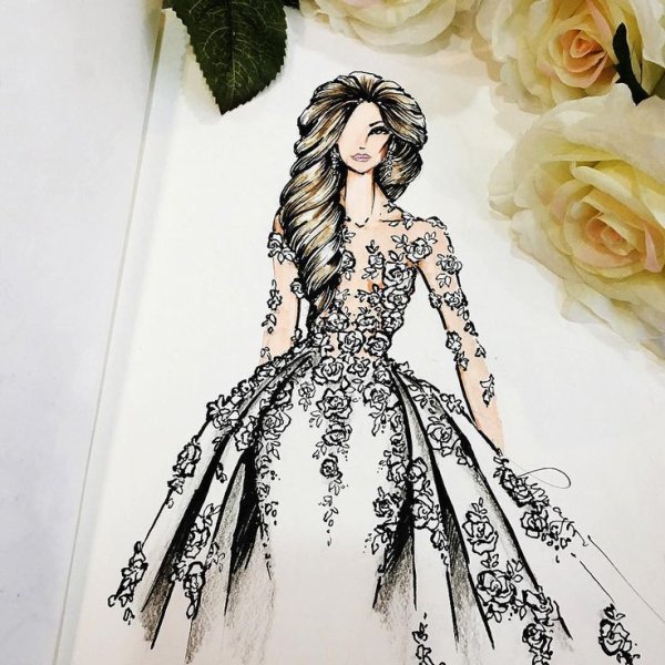 Fashion illustration Anna_Shershen